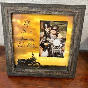 Harley Davidson picture frame
